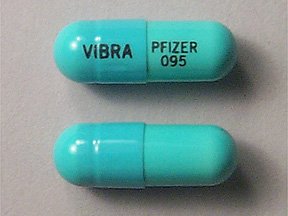 Image 0 of Vibramycin 100 Mg Caps 50 By Pfizer Pharma