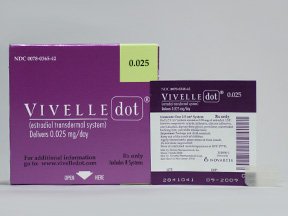 Vivelle-Dot .025 Mg Patches 3X8 By Novartis Pharma.