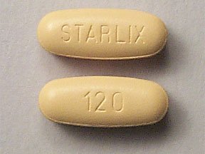 Image 0 of Starlix 120 Mg Tabs 100 By Novartis Pharma. 