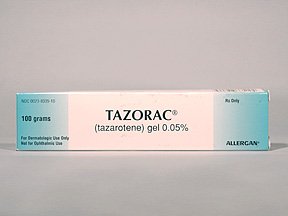 Tazorac 0.05% Gel 100 Gm By Allergan Inc. 