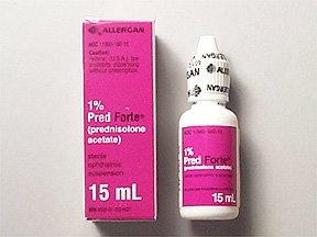 Pred Forte 1% Drop 15 Ml By Allergan Inc 