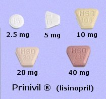 Image 0 of Prinivil 10 Mg Tabs 90 By Merck & Co. 