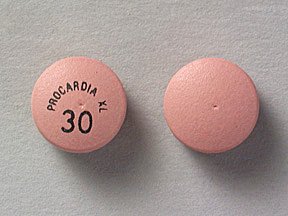 Procardia XL 30 mg Tabs 100 By Pfizer Pharma 