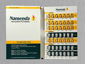 Image 0 of Namenda Tablets Titration 5/10 Mg 9 Pk By Actavis Pharma