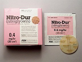 Image 0 of Nitro-Dur .4mg/Hr Patches 30 By Merck & Co