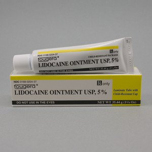Image 0 of Lidocaine 5% Ointment 35.44 Gm By Fougera & Co