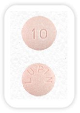 Image 0 of Lisinopril 10 Mg Tabs 100 By Lupin Pharma 