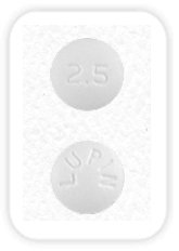 Lisinopril 2.5 Mg Tabs 100 By Lupin Pharma
