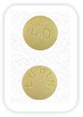 Image 0 of Lisinopril 40 Mg Tabs 100 By Lupin Pharma