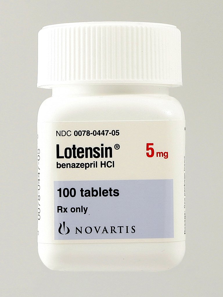 Lotensin 5 mg Tablets 1X100 Mfg. By Novartis Pharmaceuticals