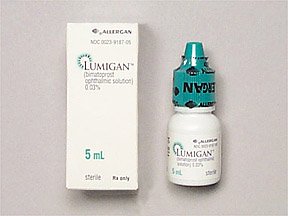 Lumigan 0.03% Drops 1X2.5 ml Mfg.by: Allergan Inc USA.