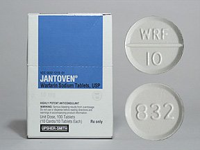 Image 0 of Jantoven 10 Mg Tabs 100 Unit Dose By Upsher Smith 