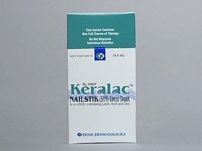 Keralac Nailstik 0.5 Solution 6X2.4 ml Mfg. By Pharmaderm - Brand