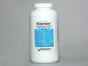 Kionex 15gm/60ml Susp 10X60 Ml Unit Dose By Perrigo Co 
