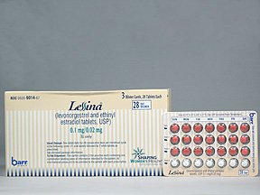 Lessina 0.1-0.02 Mg Tabs 3X28 By Teva Pharma 