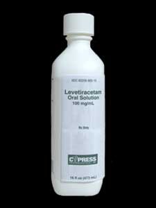 Image 0 of Levetiracetam 100mg/ml Solution 473 Ml By Cypress Pharma