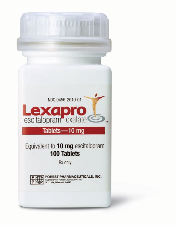 Lexapro 10mg Tablets 100 By Actavis Pharma 