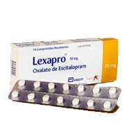 Lexapro 20 mg Tablets 10X10 Unit Dose Package Mfg. By Forest Pharmaceuticals