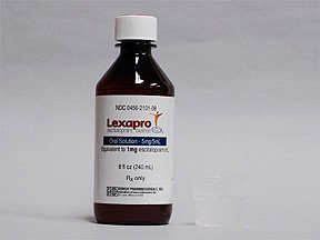 Lexapro Oral 5mg/5ml Solution 240 Ml By Actavis Pharma 