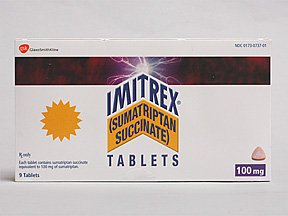Imitrex 25 Mg Tabs 9 By Glaxo Smithkline 