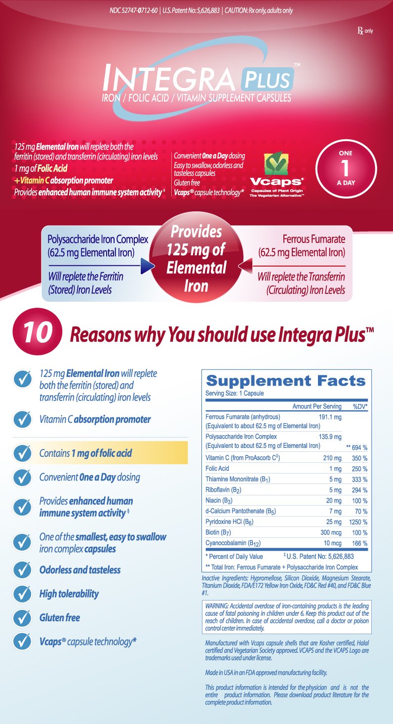 Integra Plus 125 Mg Caps 90 By U S Pharma 