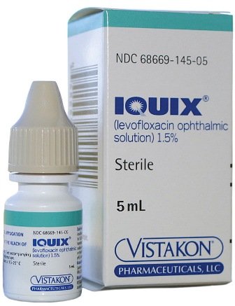 Iquix 1.5% Drops 1X5 ml Mfg.by: J O M Pharmaceutical Services USA.