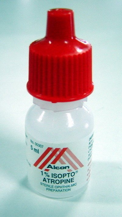 Isopto Atropine 1% Drops 1X15 ml Mfg.by: Alcon Ophthalmic Prod USA.