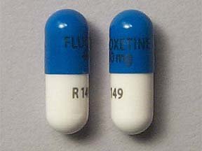 Image 0 of Fluoxetine Hcl 40 Mg Caps 500 By Par Pharma. 