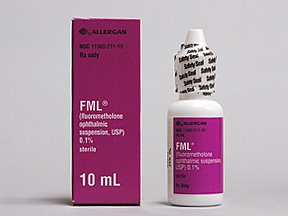 Fml 0.1% Drops 1X15 ml Mfg.by: Allergan Inc USA.