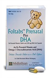 Foltablets Prenatal Plus Dha Kit 1X60 Each By Midlothian Labs