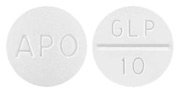 Image 0 of Glipizide 10 Mg Tabs 100 By Apotex Corp. 