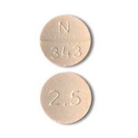 Glyburide 2.5 Mg Tabs 500 By Teva Pharma 
