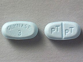 Glynase 3mg Tablets 1X100 each Mfg.by: Pfizer USA.