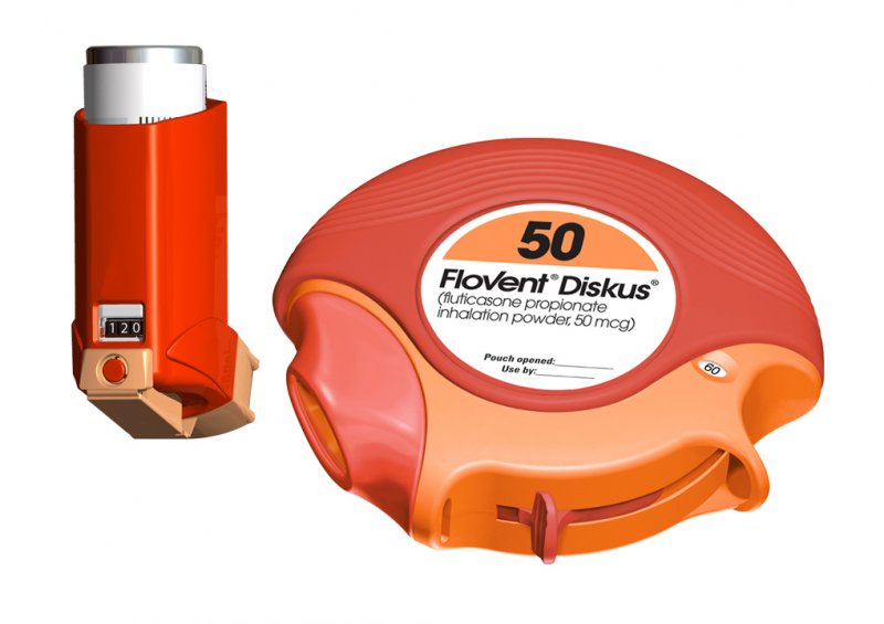 Image 0 of Flovent Diskus 250mcg Inhaler 1X60 each Mfg.by: Glaxo Smithkline USA.