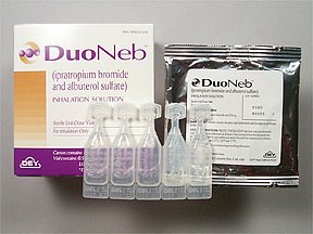 Duoneb 2.5-0.5 mg/3ml Ampoules 60X3 ml Unit Dose Package Mfg. By Dey L P - Bran