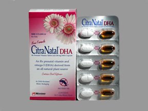 Citranatal Dha Kit 1X60 each Mfg.by: Mission Pharmacal Co USA