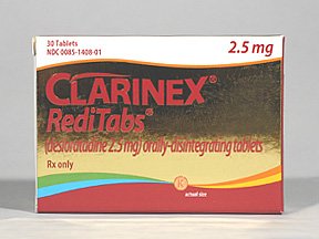 Clarinex Reditablets 2.5 mg Tablets 1X30 Each By Schering Corporation