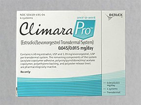 Image 0 of Climara Pro 0.015-0.045mg/Day Patches 4 By Bayer Healthcare
