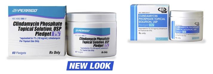 Clindamycin Phosphate 1% Pads 60 By Perrigo Pharma.