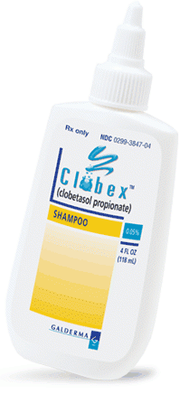 Clobex 0.05% Shampoo 4 Oz By Galderma Labs. 