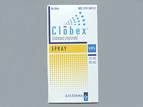 Clobex 0.05% Spray 2 Oz By Galderma Labs.