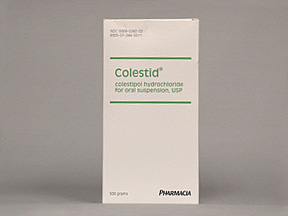 Colestid Granules 1X500 gm Mfg.by: Pfizer USA