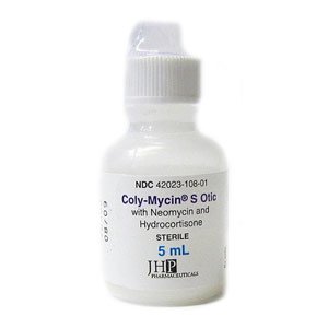 Coly-Mycin S Drops 5 Ml By J H P Pharma. 