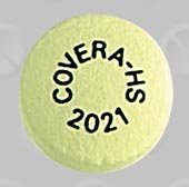 Image 0 of Covera-Hs 180 mg Tablets 1X100 Each Unit Dose Package By Pfizer USA.