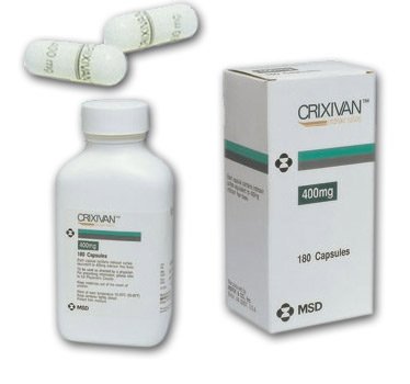 Crixivan 400 Mg Uou Caps 10 By Merck & Co. 