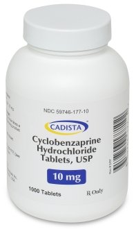 Cyclobenzaprine Hcl 10 Mg Tabs 1000 By Jubliant Candista.