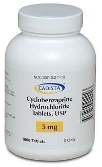 Cyclobenzaprine Hcl 5 Mg Tab 1000 By Jubliant Candista.