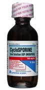 Cyclosporine 100mg/ml Solution 1X50 ml Mfg.by: Apotex Corp USA