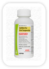 Cefdinir 250mg/5ml Powder for Solution 100 Ml By Lupin Pharma.