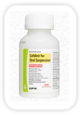 Cefdinir 250mg/5ml Powder for Solution 60 Ml By Lupin Pharma.